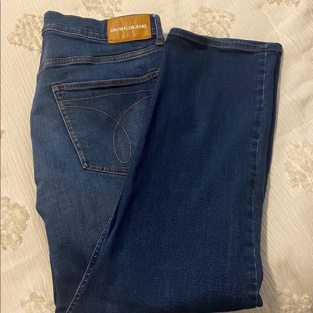Calvin Klein Dark Blue Men's Jeans